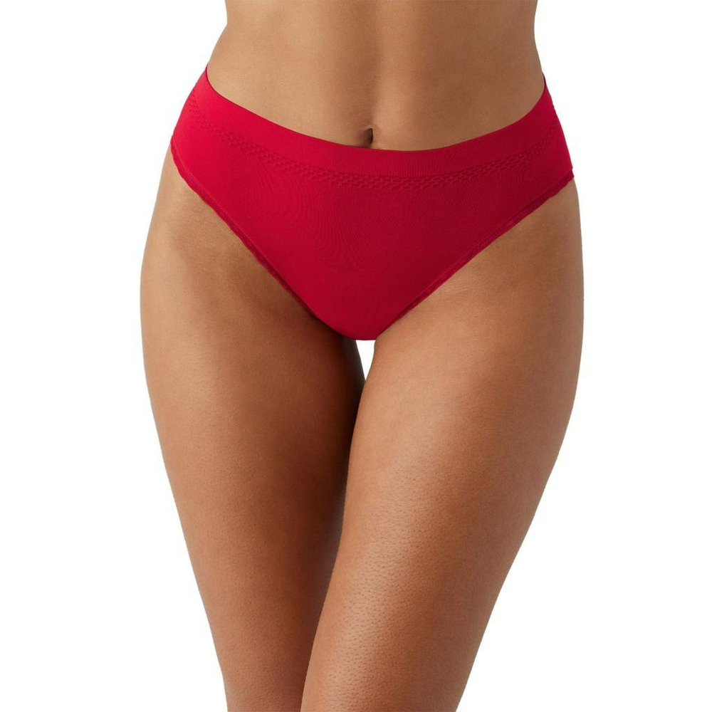 Wacoal Women's 2XL Dark Red B-Smooth Seamless High-Cut Brief Underwear NWT